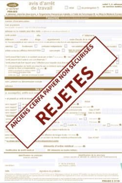 cerfa arrêt de travail